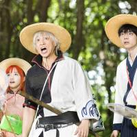 Falling flat: Boys who love jokes about boogers will love this film adaptation of the gag manga “Gintama.” Gross-out gags make 'Gintama' a miss