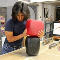 Heart of glass: Yasuhiko Tsuchida works in his atelier in Murano, Venice. Yasuhiko Tsuchida: Bringing a hint of Japan to Venetian glass art