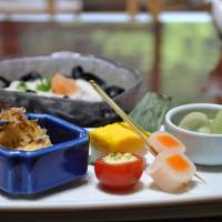 Good for what ails: Yakuzen ryōri medicinal cuisine at Kameoka Ryokan. The Kumano Kodo: Hot spring-boiled eggs and ancient bento along the trail