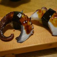 Now that\'s service: The octopus tentacles at Nanaezushi are massaged, making them soft instead of tough to eat. | J.J. O\'DONOGHUE
