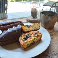 Sweet and savory: Salmon and spinach quiche and ganache at Le Sucre-Coeur. J.J. O\'Donoghue | J.J. O\'DONOGHUE
