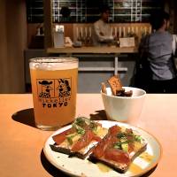 Viking fare: A smorrebrod open-faced sandwich at Mikkeller Tokyo in Dogenzaka. | ROBBIE SWINNERTON