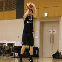 Shooting guard Makoto Hiejima, seen in a file photo from a recent training camp in Tokyo, was named to Japan’s 12-man roster for the upcoming FIBA Asia Cup. Japan roster unveiled for FIBA Asia Cup
