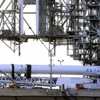 Final preparations are made to the Falcon 9 SpaceX rocket on pad 39A for Monday’s scheduled launch at Kennedy Space Center in Cape Canaveral, Florida, Sunday. The spacecraft is set for a cargo delivery mission to the International Space Station. SpaceX poised to send supercomputer and Parkinson's experiment gear to ISS