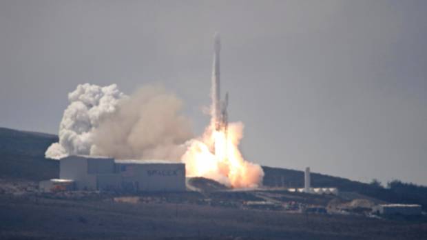 A SpaceX Falcon 9 rocket carrying the Formosat-5 satellite lifts off from Vandenberg Air Force Base, California, on Thursda. This is the 15th successful landing of a Falcon 9, which successfully landed its first stage on a drone ship in the Pacific Ocean as the second stage continued on and deployed the satellite. SpaceX launches Taiwan's first home-built satellite; rocket lands on platform in Pacific