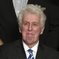 CNN commentator Jeffrey Lord appears at a rally for President-elect Donald Trump in Hershey, Pennsylvania, last December. CNN cut ties Thursday with Lord, a conservative commentator, after he tweeted a Nazi salute at a critic. CNN sacks commentator Jeffrey Lord after his 'Sieg Heil!' tweet to liberal critic