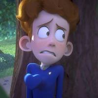 This image released by Ringling College of Art and Design shows a scene from the animated short “In a Heartbeat,” by filmmakers Beth David and Esteban Bravo. David and Bravo released the film online Monday where it quickly began trending on Twitter. Crowd-funded animated short about gay love goes viral