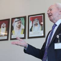 Christer Viktorsson, the Swedish-Finnish director-general of the United Arab Emirates’ Federal Authority for Nuclear Regulation, is interviewed in his office in the capital, Abu Dhabi, on Aug. 10. UAE nuclear program edges toward launch in 2018