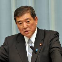 Shigeru Ishiba is seen in the Cabinet in 2014. Ishiba top pick for next prime minister: poll