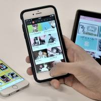 Sales of digital manga are rising sharply as numerous companies are entering the manga app market. As manga goes digital via smartphone apps, do paper comics still have a place?