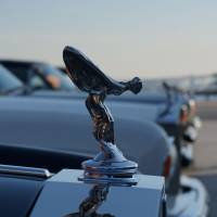 Class act: The distinctive “Spirit of Ecstasy” hood ornament, which has adorned every Rolls-Royce built since 1920. Is this the end of the road for vintage cars in Japan?
