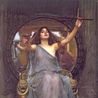 John William Waterhouse, “Circe Offering the Cup to Ulysses” (1891) (Gallery Oldham, UK) Take a dip into the art of darkness