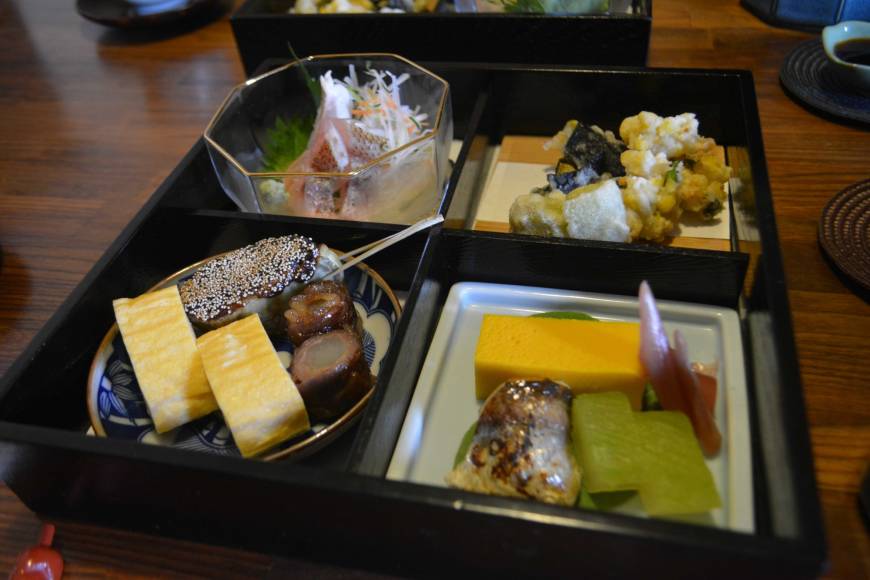 Sumikura Picture of elegance: The Shokado bento at Sumikura elevates the form. | J.J. O'DONOGHUE