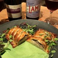 French connection: The sardine and potato pie, served with a vermouth and spinach sauce, is not to be missed. Umbilical: Linking friends with fine food and wine