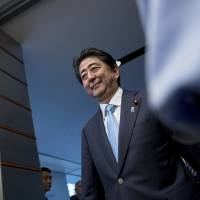 Prime Minister Shinzo Abe Abe tries to ride out storm in bid to restore trust deficit