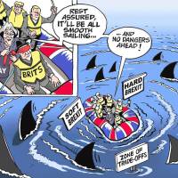 At last, U.K. heading for smoother Brexit waters