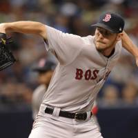 Sale strikes out 13 as BoSox streak hits seven
