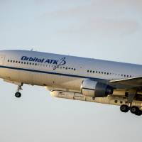 The Orbital ATK L-1011 aircraft takes off from Cape Canaveral Air Force Station, Florida, in December. Northrop Grumman is buying aerospace and defense technology company Orbital ATK for about $7.8 billion as activity in the sector heats up along with global tensions, it announced Monday. Northrop's $7.8 billion Orbital deal to boost its space, missile pursuits as North Korea threat looms