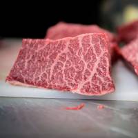 Slices of Japanese wagyu beef sit inside the kitchen at a restaurant. Taiwan has conditionally lifted a ban since 2001 on beef imported from Japan. Taiwan conditionally lifts import ban on Japanese beef