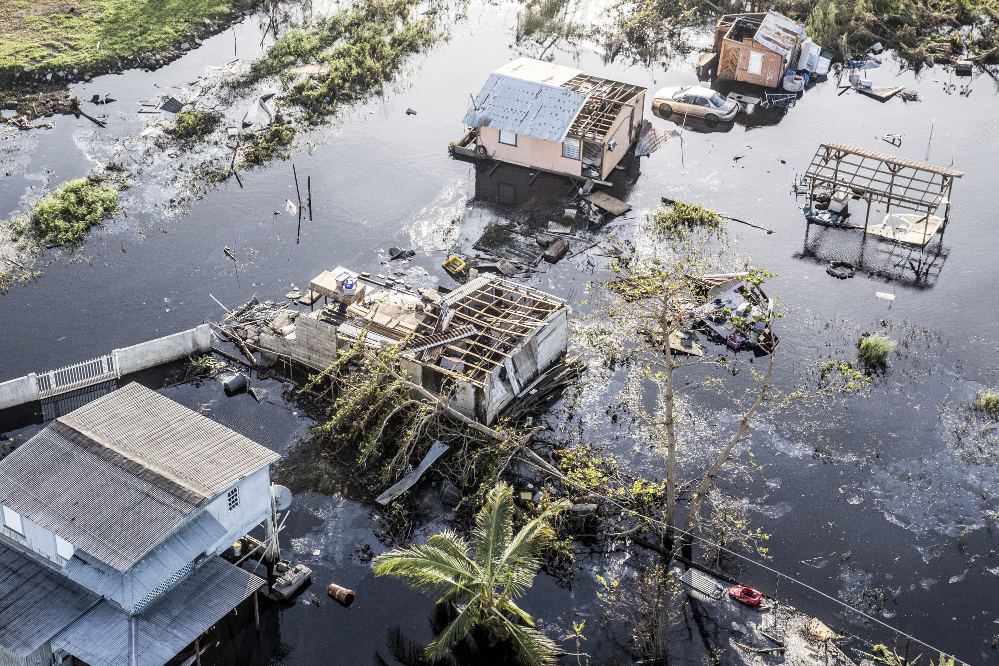 Trump boasts his team doing 'really good job' but hurricanehit Puerto
