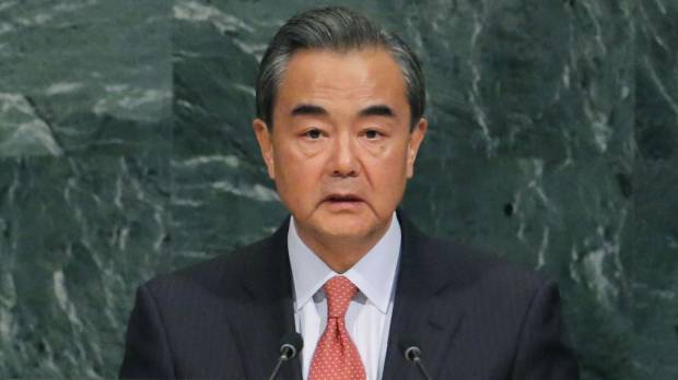 Wang Yi China warns Japan not to abandon dialogue for sanctions in dealing with North Korea