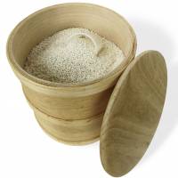 Tradition meets style: This wooden barrel let’s rice breathe while protecting it from insects and rodents. Storage matters: The various strata of Japanese fridges and other concerns
