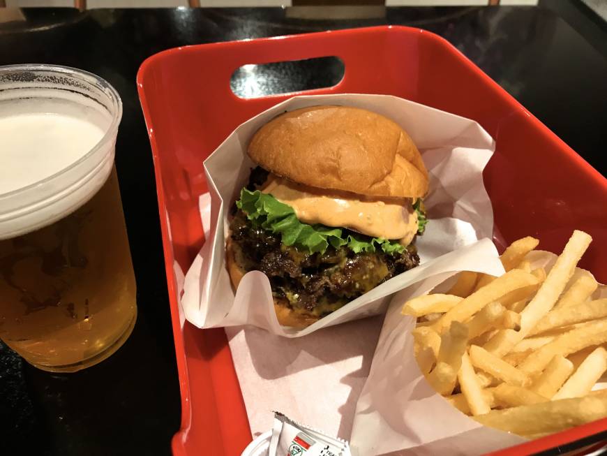 Henry’s Burger Akihabara Heavenly match: The Triple Combo at Henry's Burger Akihabara. | ROBBIE SWINNERTON