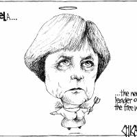 Merkel's moral authority sets EU's direction
