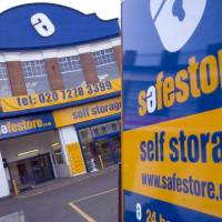 Self-storage facilities, such as this one in central London, are increasingly seen as moneymakers by investors. Somebody's making money off all our junk