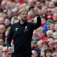 Liverpool manager Jürgen Klopp directs his team during a recent match. Multiple issues keep Liverpool from contending