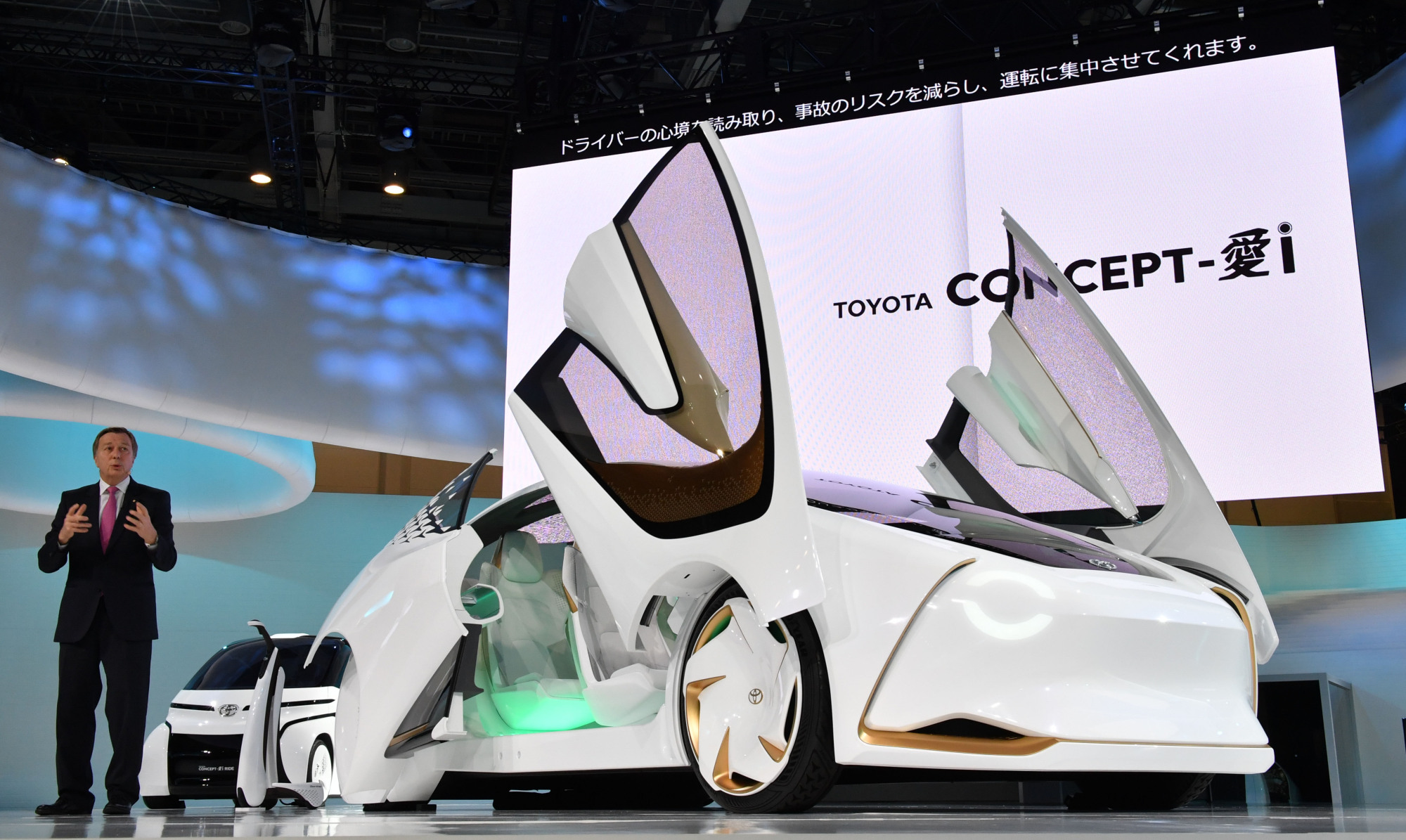 Eco-friendly and self-driving cars showcased at Tokyo Motor Show | The ...