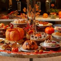 The Halloween-inspired dessert buffet at The French Kitchen.