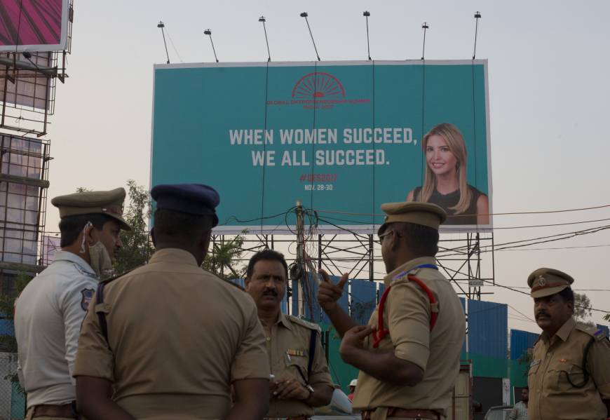 India clears Hyderabad’s streets of beggars, boosts security ranks by 10,000 for Ivanka Trump visit