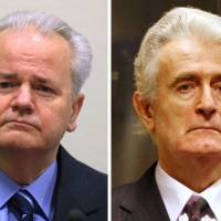 Former Yugoslav President Slobodan Milosevic, former Bosnian Serb leader Radovan Karadzic and former Bosnian Serb army commander Gen. Ratko Mladic Loyalists of wartime strongman Slobodan Milosevic on the rise in Serbia
