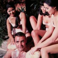 Soaped-down but not stirred: James Bond (Sean Connery) gets a lesson in Japanese omotenashi (hospitality) in “You Only Live Twice.” While much of the film is cringe-worthy today, it serves as a crude historical record of Western views of Japan in the 1960s. Japan is seen through a lens warily in 'You Only Live Twice,' James Bond's sole sojourn to Tokyo