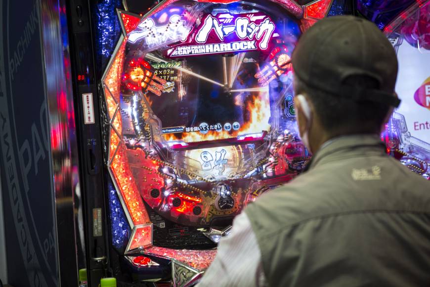 Pachinko parlors are losing their balls while Japan considers a