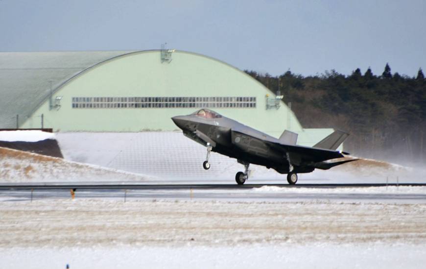 Japan’s first F-35A stealth jet deployed to Misawa Air Base
