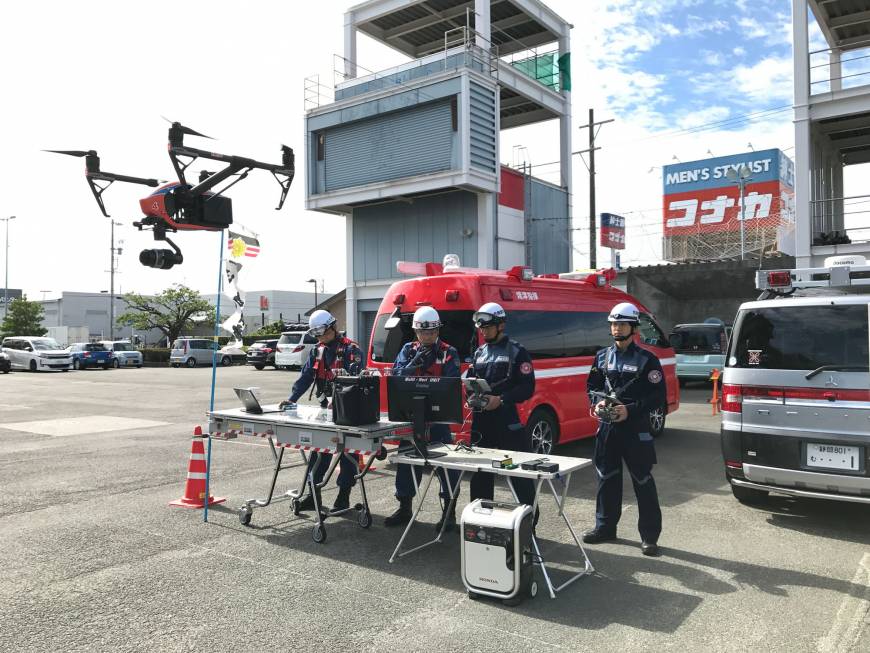 Drones can offer assistance in a number of tight situations.