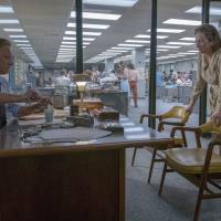 Tom Hanks plays Washington Post Executive Editor Ben Bradlee and Meryl Streep portrays publisher Katharine Graham in a scene from “The Post.” Today's newspapers wouldn't publish the Pentagon Papers