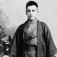 Below: A portrait photo of Minakata Kumagusu at age 25, taken in Jacksonville, Florida (1892). Minakata: Japan's pioneer of ecology