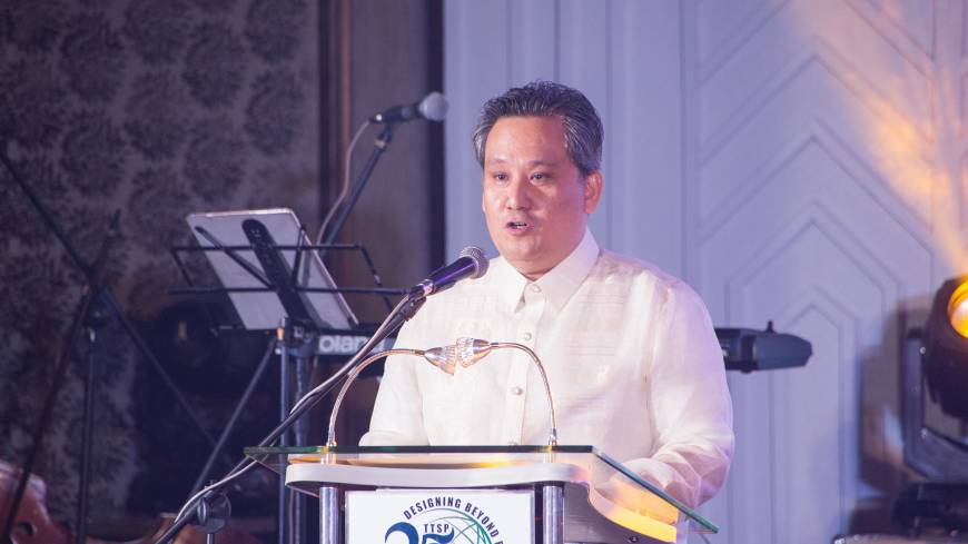 TSUNEISHI TECHNICAL SERVICES’ President, Segismundo F. Exaltacion TSUNEISHI TECHNICAL SERVICES (PHILS.), Inc., the Design Centre in the Philippines, Holds a Ceremony to Celebrate its 25th Anniversary<br />