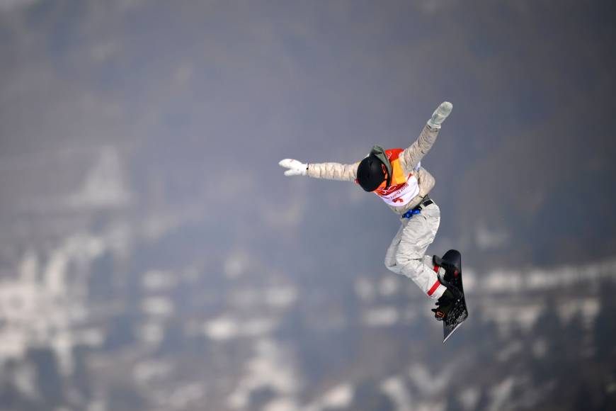 Redmond Gerard competes during the qualification for the men