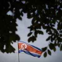 North Korea’s flag flutters at the North Korean Embassy in Kuala Lumpur, Malaysia, in March 2017. Malaysia further downgrading ties with North Korea a year after airport assassination, sources say