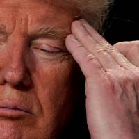 U.S. President Donald Trump attends the National Prayer Breakfast in Washington Thursday. Trump at prayer breakfast: Faith 'central' to American life