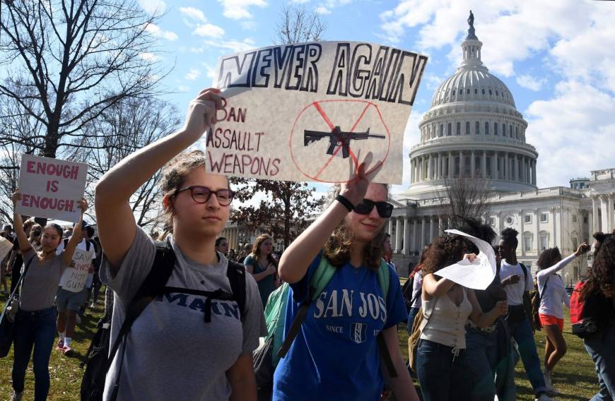 south florida students protest gun