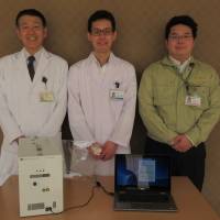 (from left) Masatoshi Kusuhara, M.D., Ph.D. and Developers
