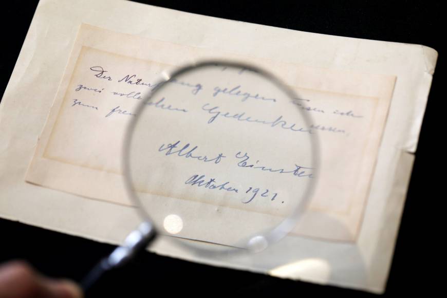 einstein letter fetches 100 000 at jerusalem auction the japan times einstein letter