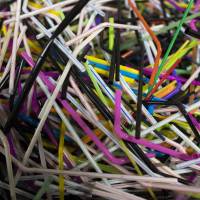 Used flexible drinking straws are seen at a soft-drink company’s factory in Dongen, Netherlands, in 2016. Taiwan plans to stop major chain restaurants providing plastic straws for in-store use from 2019, and expand the rules to all dining outlets in 2020. Taiwan to ban disposable plastic items by 2030