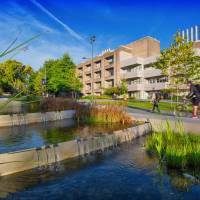 The University of British Columbia’s state-of-the-art pharmaceutical sciences building in Vancouver. Why not try Canada, eh?: For Japanese students, a university up north is worth considering
