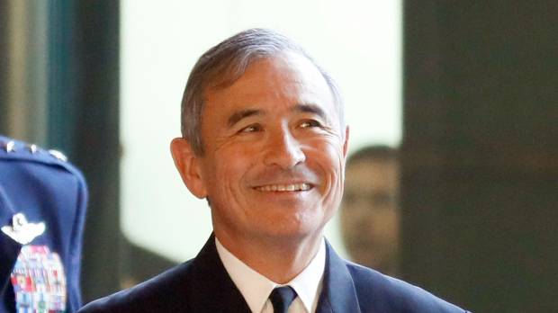 U.S. Pacific Command chief Adm. Harry Harris arrives at Prime Minister Shinzo Abe’s official residence in Tokyo on Nov. 17. Trump taps Pacific Command chief Harry Harris to be South Korea envoy ahead of Kim summit